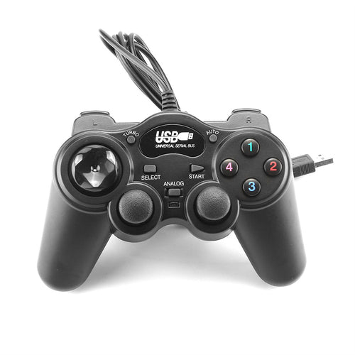 Wired USB 2.0 Gamepad Controller Joystick Joypad Super Double Vibration 850 for PC Laptop Computer or Win7/8/10 XP/For Vista