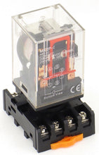 Ice Cube General Purpose Relay + Socket Choose Pin Configuration Voltage AC / DC