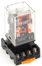 Ice Cube General Purpose Relay + Socket Choose Pin Configuration Voltage AC / DC