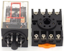 Ice Cube General Purpose Relay + Socket Choose Pin Configuration Voltage AC / DC